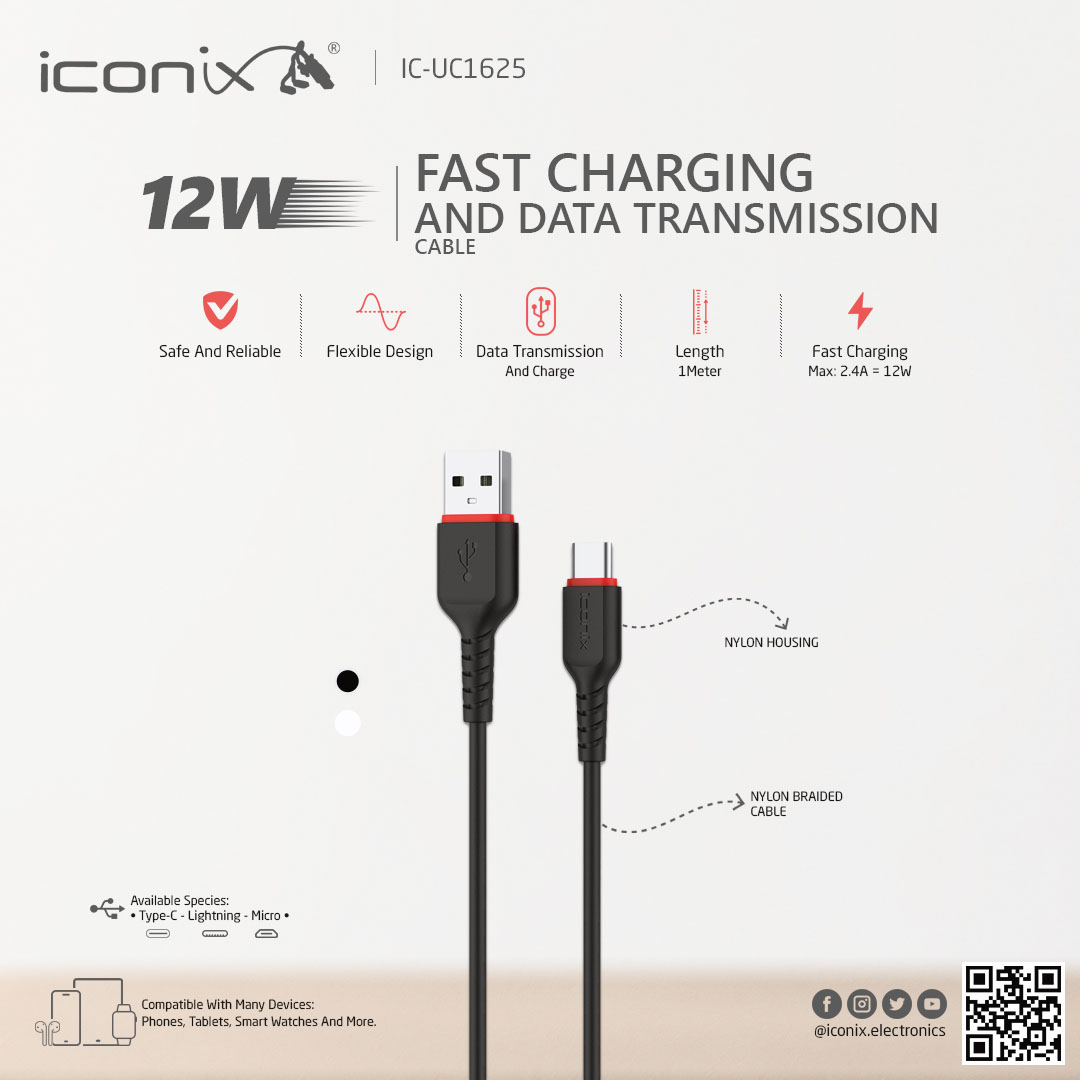 iconix-IC-UC-1625-data-charging-cable-2.4mAH-usb-to-usb-micro-Restockits